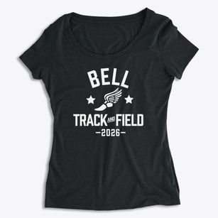 Bell Elementary School Track and Field Women's Premium Scoop Neck
