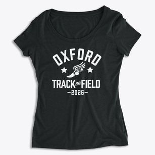 Oxford Elementary School Track and Field Women's Premium Scoop Neck