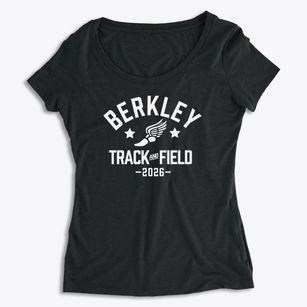 Berkley Middle School Track and Field Women's Premium Scoop Neck