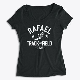 Rafael Hernandez School Track and Field Women's Premium Scoop Neck