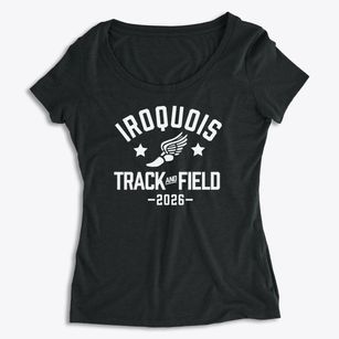 Iroquois Middle School Track and Field Women's Premium Scoop Neck