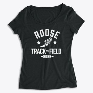 Roose Elementary School Track and Field Women's Premium Scoop Neck