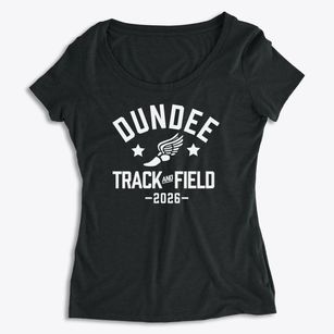 Dundee Elementary School Track and Field Women's Premium Scoop Neck