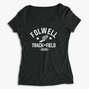 Folwell Middle School Track and Field Women's Premium Scoop Neck