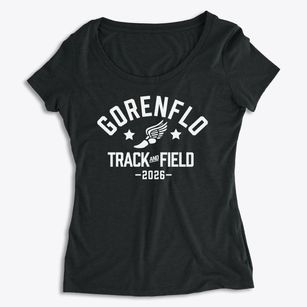 Gorenflo Elementary School Track and Field Women's Premium Scoop Neck