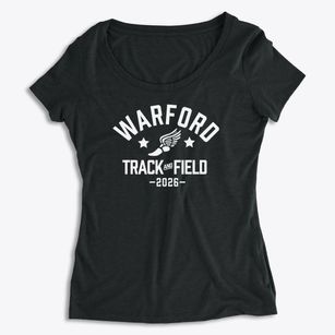 Warford Elementary School Track and Field Women's Premium Scoop Neck