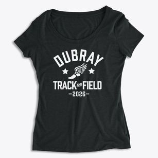 Dubray Middle School Track and Field Women's Premium Scoop Neck