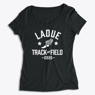 Ladue Middle School Track and Field Women's Premium Scoop Neck