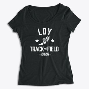 Loy Elementary School Track and Field Women's Premium Scoop Neck