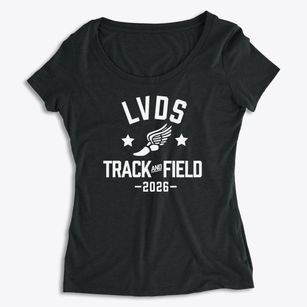 Las Vegas Day School Track and Field Women's Premium Scoop Neck