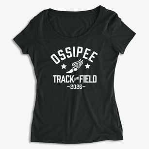 Ossipee Central Elementary School Track and Field Women's Premium Scoop Neck