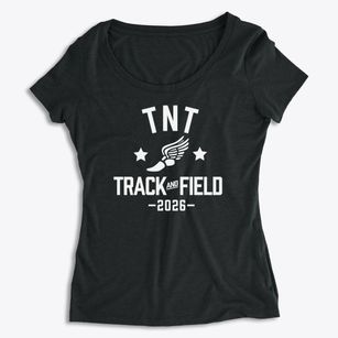 Tnt Track and Field Women's Premium Scoop Neck