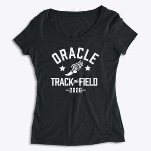 Oracle Charter School Track and Field Women's Premium Scoop Neck