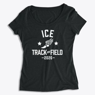 Institute Of Collaborative Education Track and Field Women's Premium Scoop Neck