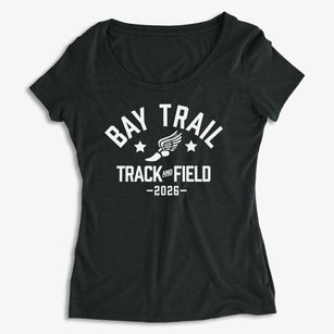 Bay Trail Middle School Track and Field Women's Premium Scoop Neck
