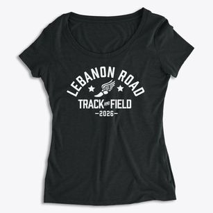 Lebanon Road Elementary School Track and Field Women's Premium Scoop Neck