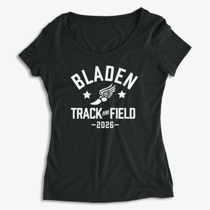 Bladen Early College High School Track and Field Women's Premium Scoop Neck