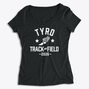 Tyro Middle School Track and Field Women's Premium Scoop Neck