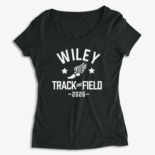 Wiley Elementary School Track and Field Women's Premium Scoop Neck