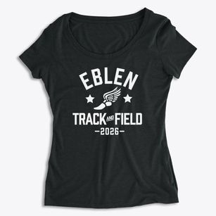 Joe P. Eblen Intermediate School Track and Field Women's Premium Scoop Neck