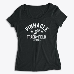 Pinnacle Classical Academy Track and Field Women's Premium Scoop Neck