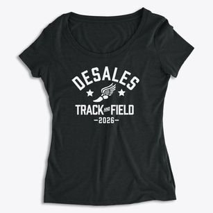 Saint Francis Desales High School Track and Field Women's Premium Scoop Neck