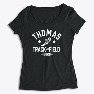 Thomas Jefferson Middle School Track and Field Women's Premium Scoop Neck