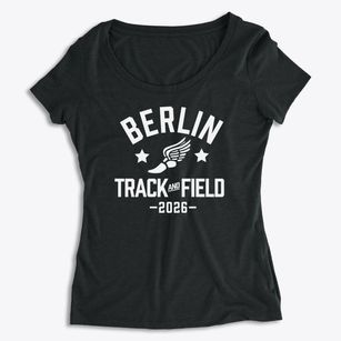 Berlin Elementary School Track and Field Women's Premium Scoop Neck