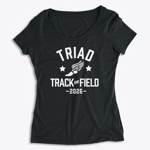 Triad School Track and Field Women's Premium Scoop Neck