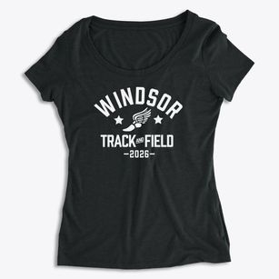 Windsor Elementary School Track and Field Women's Premium Scoop Neck