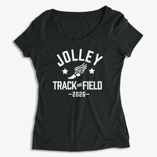 Jolley Elementary School Track and Field Women's Premium Scoop Neck