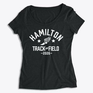 Hamilton Elementary School Track and Field Women's Premium Scoop Neck