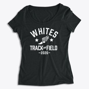 Whites Elementary School Track and Field Women's Premium Scoop Neck