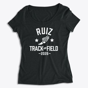 Ruiz Elementary School Track and Field Women's Premium Scoop Neck