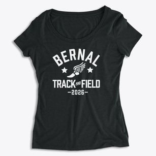 Dr. Joe J. Bernal Middle School Track and Field Women's Premium Scoop Neck