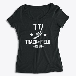 Texas Torah Institute Track and Field Women's Premium Scoop Neck