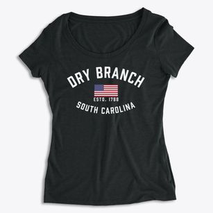 Dry Branch South Carolina Patriot Women's Premium Scoop Neck
