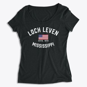 Loch Leven Mississippi Patriot Women's Premium Scoop Neck