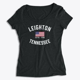 Leighton Tennessee Patriot Women's Premium Scoop Neck