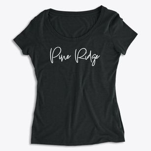 Pine Ridge Nebraska Freestyle Women's Premium Scoop Neck
