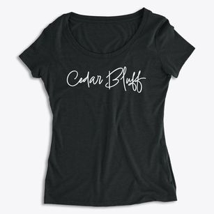 Cedar Bluff Mississippi Freestyle Women's Premium Scoop Neck