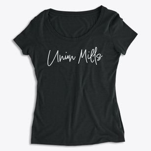Union Mills West Virginia Freestyle Women's Premium Scoop Neck