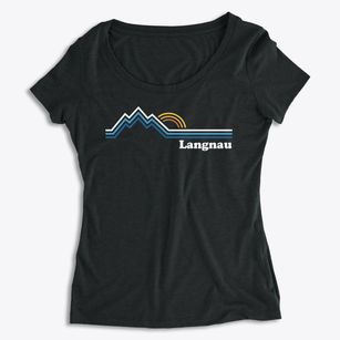 Langnau Kentucky Mountain View Women's Premium Scoop Neck