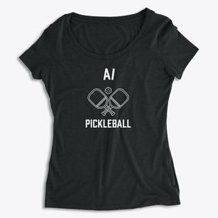 Ai Georgia Pickleball Women's Premium Scoop Neck