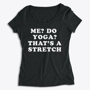   Me Do Yoga Women's Premium Scoop Neck