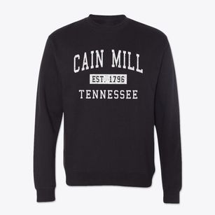 Cain Mill Tennessee Classic Established Crewneck Sweatshirt