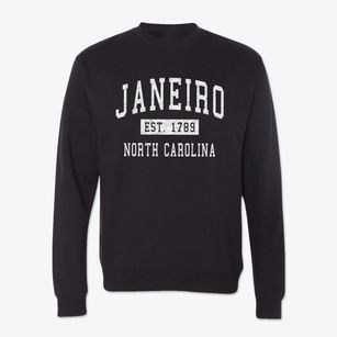 Janeiro North Carolina Classic Established Crewneck Sweatshirt
