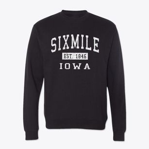 Sixmile Iowa Classic Established Crewneck Sweatshirt