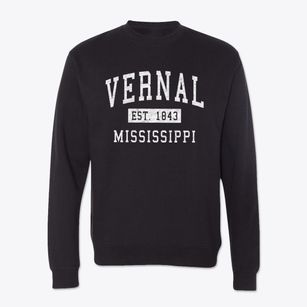 Vernal Mississippi Classic Established Crewneck Sweatshirt