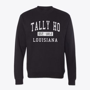 Tally Ho Louisiana Classic Established Crewneck Sweatshirt